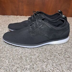 ASTON GREY VEENWEG OXFORD SHOES SIZE 9.5 BLACK